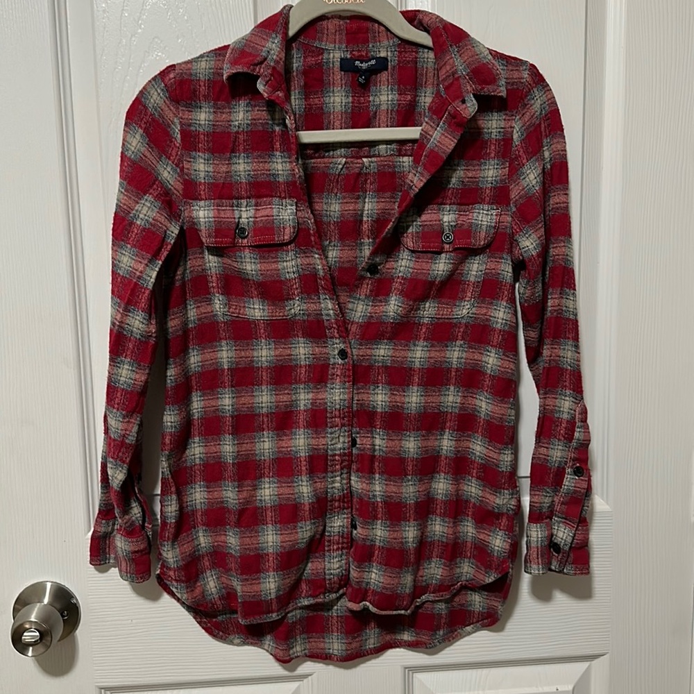 Madewell Flannel *minor flaw*